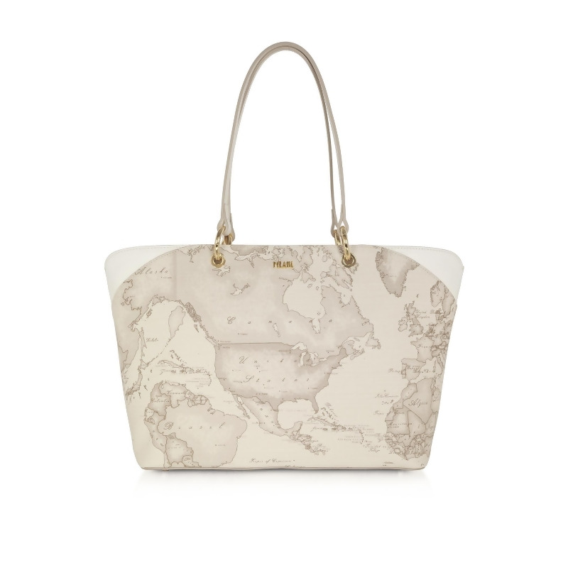 designer coated canvas tote