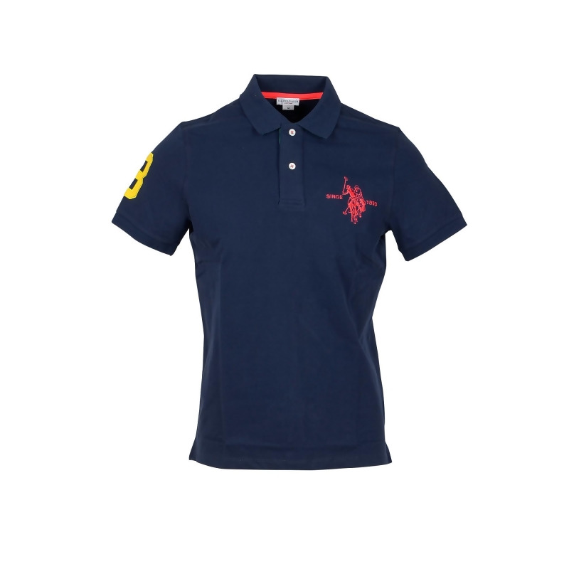 blue designer polo shirts