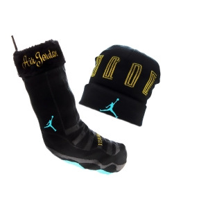 Nike Air Jordan 11 Retro Holiday Gamma Blue/Black Gift Set 507949-016 - One Size