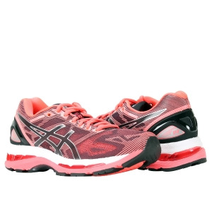 Asics Gel-Nimbus 19 Black/Silver/Diva Pink Women's Running Shoes T750n-9093 - 6