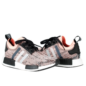 Adidas Nmd_r1 Pk Primeknit Pink Women's Running Shoes Bb2361 - 7.5