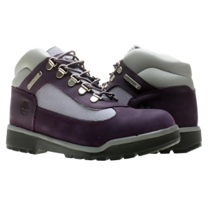Timberland Field Boot Purple/Grey Junior Girls Boots 3295R - 5.5 Grade School