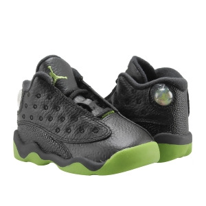 Nike Air Jordan 13 Retro Bt Black/Altitude Toddler Basketball Shoes 414581-042 - 5 Toddler
