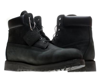 timberland 6 black nubuck
