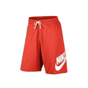 Nike Sportswear Gx Logo Max Oranage/White Men's Shorts 836277-852 - S