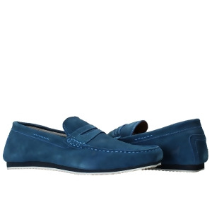 Howling Wolf Milan Penny Loafer Jeans Blue Men's Shoes Milan-019 - 12
