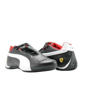 Puma Sf Future Cat Og Ferrari Black-White Men's Casual Sneakers 30600602 - 6.5