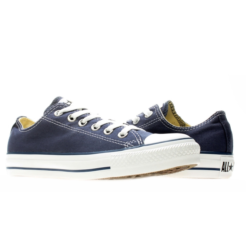 converse navy low top