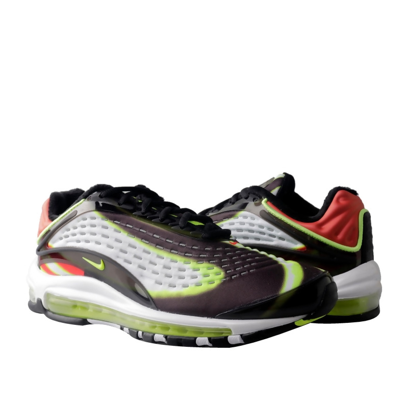 Nike Air Max Deluxe Black/Volt-Red 