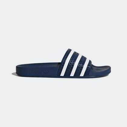 suede adidas slides