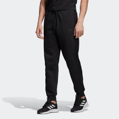 adidas essentials logo cuffed pants