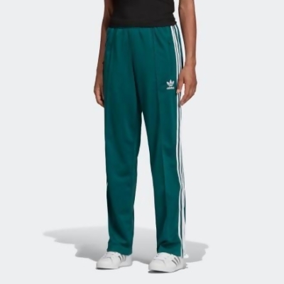 women's green adidas track pants