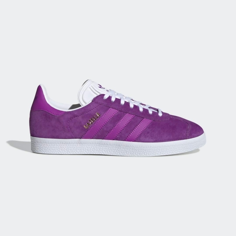 adidas Gazelle Shoes Active Purple 6.5 