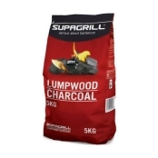 Supagrill Lumpwood Charcoal 5KG (1Packs) Supagrill Lumpwood Charcoal 5KG (1Packs)