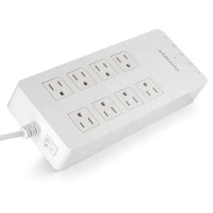 Coocheer 5-Port Usb Charging Station Power Center Series Surge Protector With Super Charger White - All
