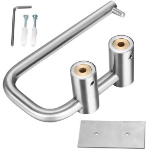 2 Pcs Set Stainless Steel Toilet Paper Holder Adjustable Toilet Rolls Holders - All