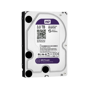 Wd Purple 3Tb Surveillance Hard Disk Drive 5400 Rpm Sata 6 Gb/s 64Mb Wd30purx - All