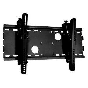 Monoprice Titan Series Til Wall Mount For Medium 32 55 Inch TVs Displays Max 165 Lbs. 100x100 to 450x250 Black Ul Certified - All