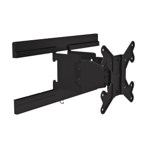 Monoprice Articulating Hdtv Wall Mount Bracket max 66 lbs 17 37 Vesa 75/100/200 - All