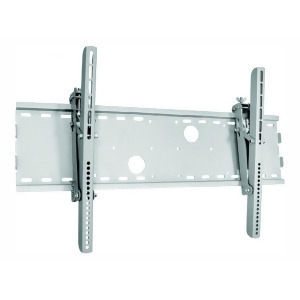 Monoprice Titan Series Tilt Wall Mount For Extra Large 37 70 Inch TVs Displays Max 165 Lbs. 100x100 to 850x450 Silver Ul Certified - All