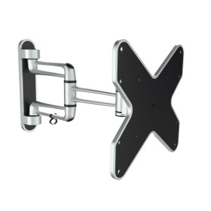 Monoprice Full Motion Wall Mount for Most 23 42 Flat Panels Ul Certified - All