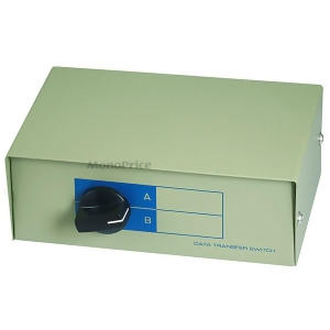 Monoprice 2x1 Rj11/rj12 6P6c Manual Data Switch Box - All