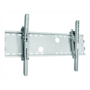 Monoprice Titan Series Tilt Wall Mount For Extra Large 32 70 Inch TVs Displays Max 165 Lbs. 100x100 to 750x450 Silver Ul Certified - All