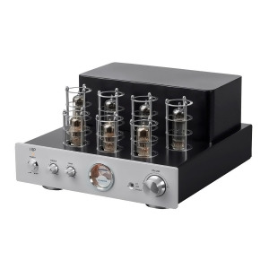 Monoprice Pure Tube Stereo Amplifier with Bluetooth Line and Phono Inputs - All