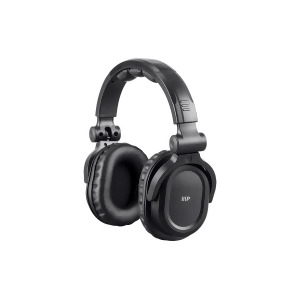 Monoprice Premium Hi-Fi Dj Style Over-the-Ear Pro Bluetooth Headphones with Mic and Qualcomm aptX Support 8323 with Bluetooth - All