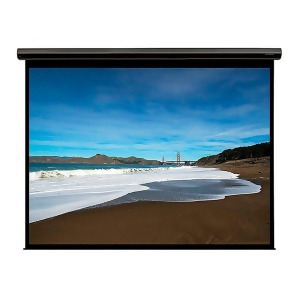 Monoprice Motorized Projection Screen w/ Ir Remote Matte White Fabric 106 inch 16 9 - All