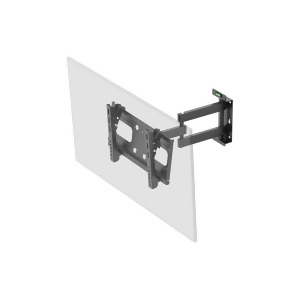 Monoprice Articulating Hdtv Wall Mount Bracket max 88 lbs 23 37 Vesa 75x75 400x200 - All