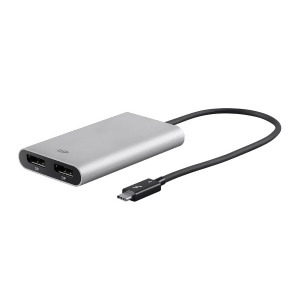 Monoprice Thunderbolt 3 Dual DisplayPort Output Adapter 4K 60Hz - All