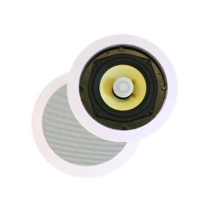 Monoprice 8-inch Kevlar 2-Way In-Ceiling Speakers Pair 80W Nominal 160W Max - All