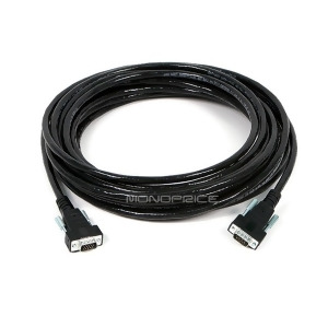Monoprice 35ft Vga/svga Male-Male Plenum-rated Monitor Cable - All