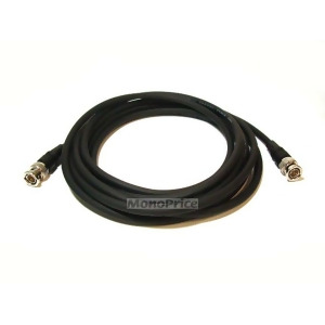 Monoprice 75ft Bnc Male to Bnc Male Rg-59u Cable Black - All