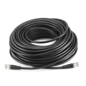 Monoprice 100ft Bnc Male to Bnc Male Rg-59u Cable Black - All