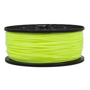 Monoprice Premium 3D Printer Filament Pla 1.75mm 1kg/spool Fluorescent Yellow - All