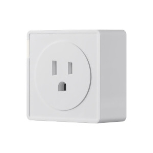 Monoprice Smart Plug with Energy Monitoring Reporting; Wi-Fi Works with Amazon Alexa and Google Assistant No Hub Required - All