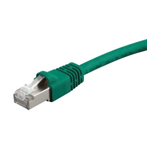 Monoprice Cat6A Ethernet Patch Cable Network Internet Cord Rj45 550Mhz Stp Pure Bare Copper Wire 10G 26Awg 50ft Green - All