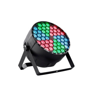 Monoprice Stage Right 1-watt Rgb 3-in-1 x 54 Led Sound Active Party Light With Built-In Automated Color Changing Programs - All