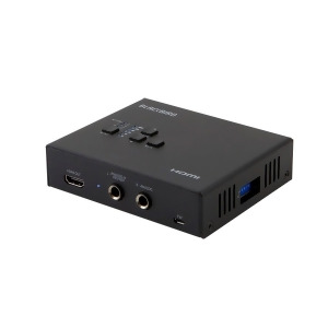 Monoprice Blackbird 4K Hdmi to 6G-sdi Converter Black | 4K 30Hz Sdi Loopout Customizable Edid And Dual Sdi Outputs - All
