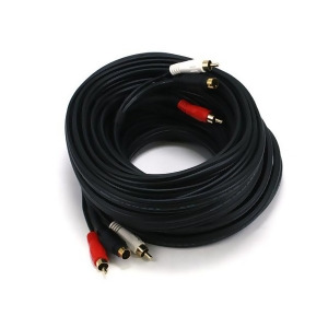 Monoprice 50ft S-Video 50ft Rca Audio Cable Molded - All
