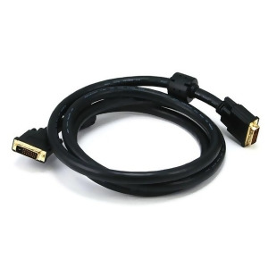 Monoprice 6ft 24Awg Cl2 Dual Link Dvi-d Cable Black - All
