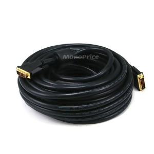 Monoprice 50ft 24Awg Dvi-d to M1-d P D Cable Black - All