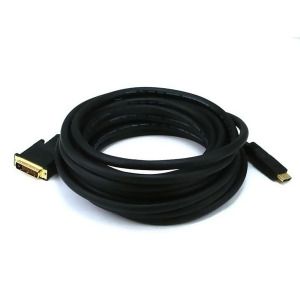 Monoprice 25ft 24Awg Hdmi to M1-d P D Cable Black - All