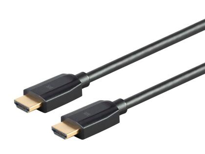 Monoprice 8K HDMI Cable - 8 Feet - Black | Ultra High Speed, 8K@60Hz, Dynamic HDR, 48Gbps, eARC, Compatible with PS 5 / PS 5 Digital Edition / Xbox Series X & S and More - DynamicView Series 