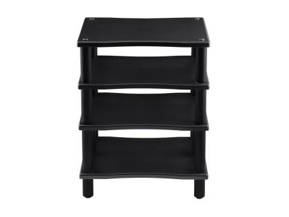 Monoprice Monolith 4 Tier Audio Stand XL - Black, Open Air Design, Each Shelf Supports Up to 75 lbs., Perfect Way to Organize AV Components alternate image