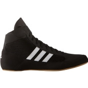 adidas Havoc Mens Adult Wrestling Trainer Shoe Boot Black/White adidas Havoc Mens Adult Wrestling Trainer Shoe Boot Black/White