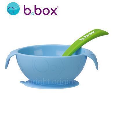 澳洲 b.box 寶寶矽膠餐碗組(海洋藍) 