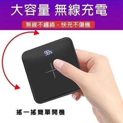 二代掌上型無線快充行動電源20000mah 大容量無線充電器from 松果購物at Shop Com Tw